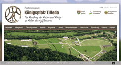 Desktop Screenshot of pfalz-tilleda.de